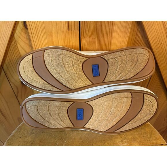 Keds Classic Canvas Sneakers Comfort Lace Nature-Tan Women US 9 NWT - Picture 7 of 9